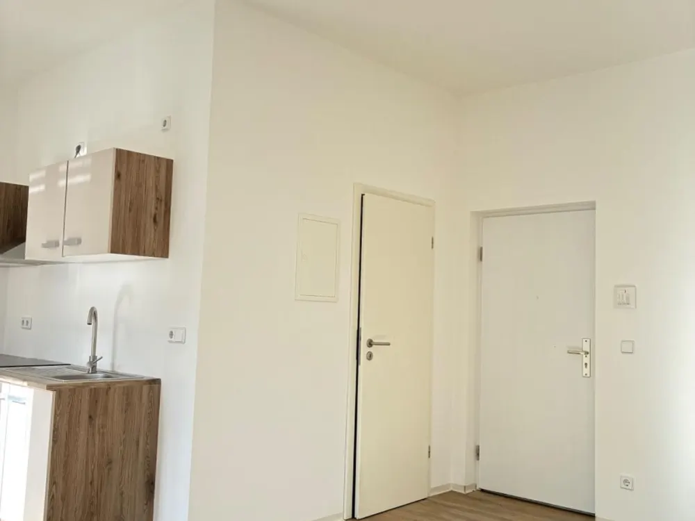 Studio Apartment with Balcony and Fitted Kitchen in Dresden, Bärensteiner Str.