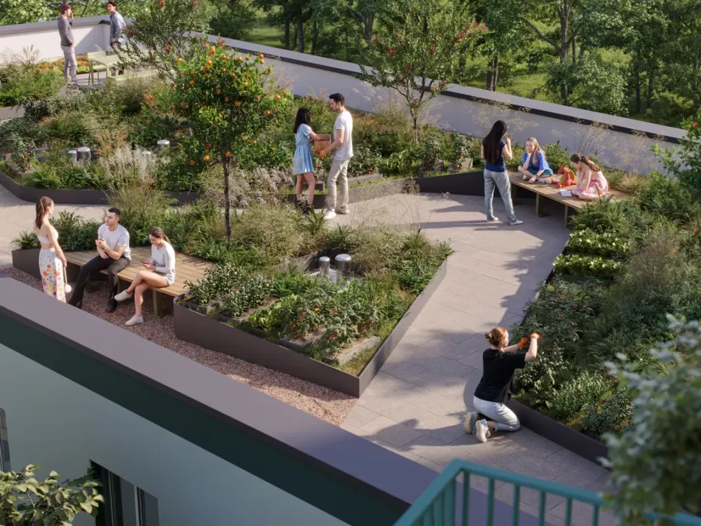 NEUBAU / ERSTBEZUG - Wohnen im Orplid! 3 Zimmer Wohnung mit Loggia zu vermieten!