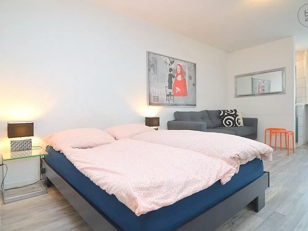 Modern möbliertes 1-Zimmer-Apartment mit W-LAN nahe der Nürnberger Innenstadt