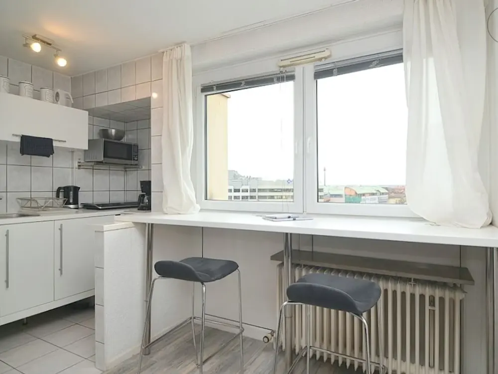 Modern möbliertes 1-Zimmer-Apartment mit W-LAN nahe der Nürnberger Innenstadt