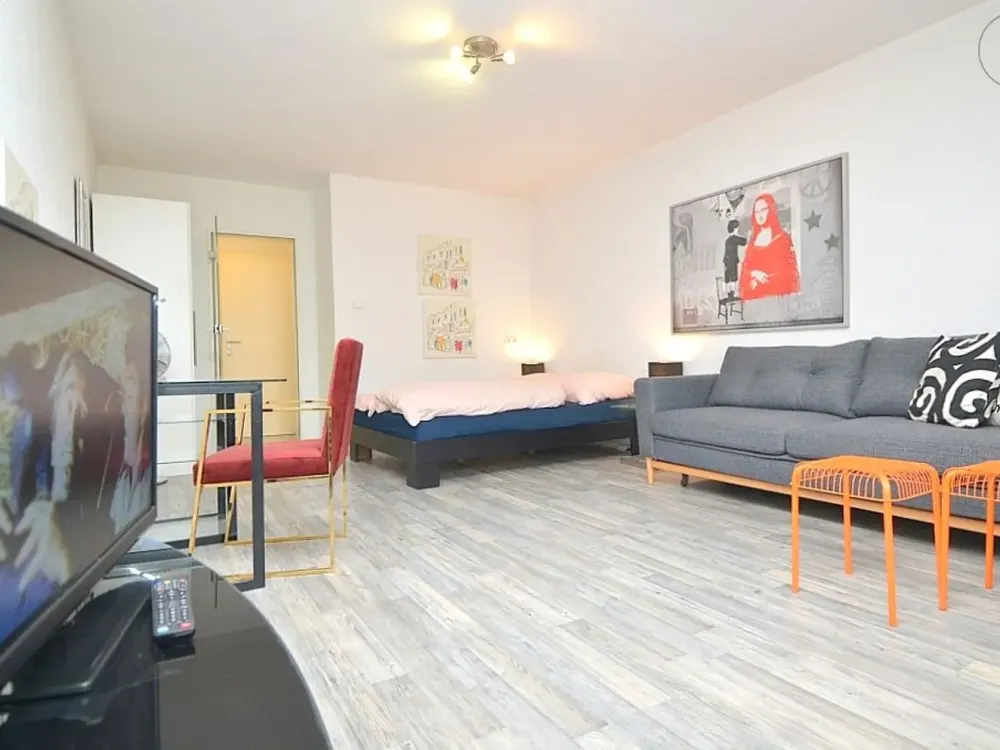 Modern möbliertes 1-Zimmer-Apartment mit W-LAN nahe der Nürnberger Innenstadt