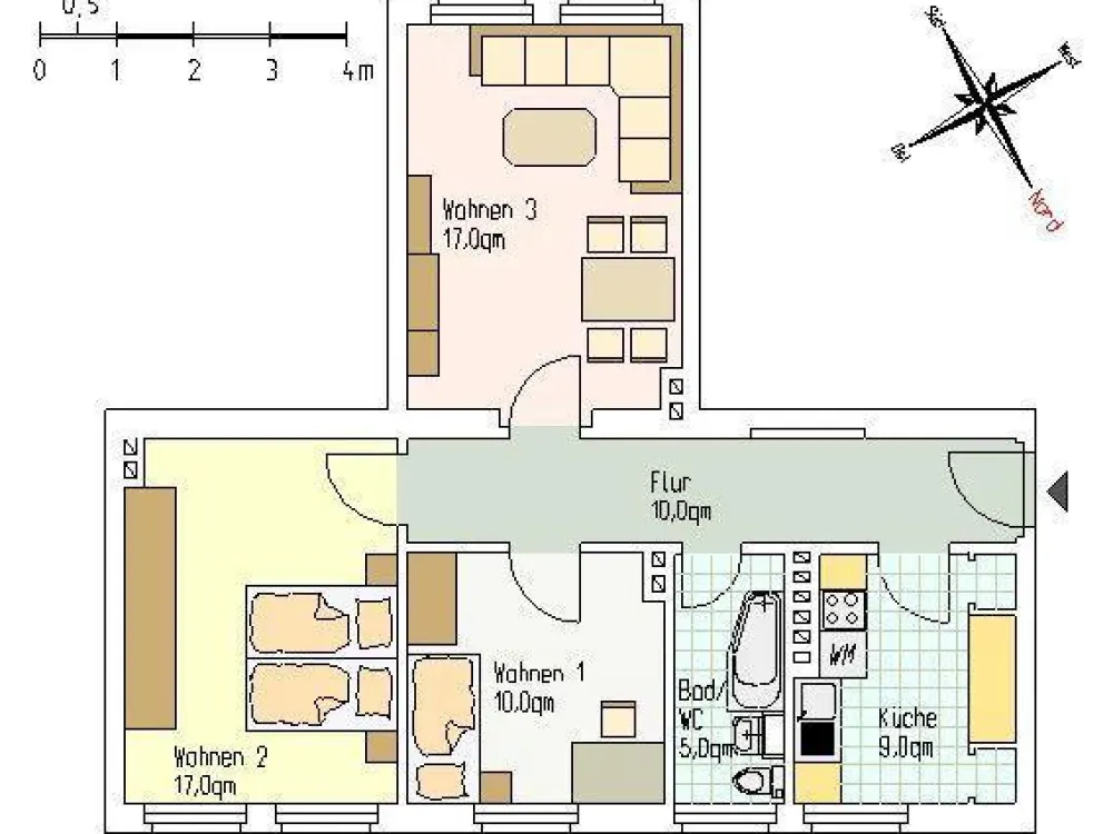 Wir sanieren diese 3-Zimmer-Wohnung in Toplage!