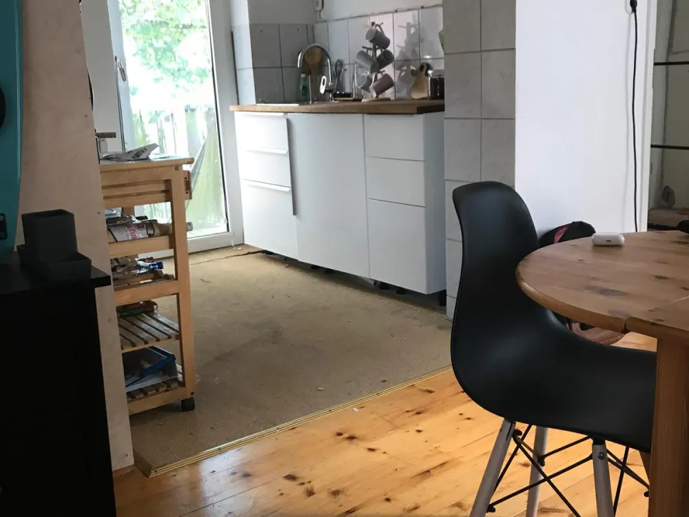Wohnung Untermiete in Ottensen (Nähe Elbe): 38 qm, Balkon