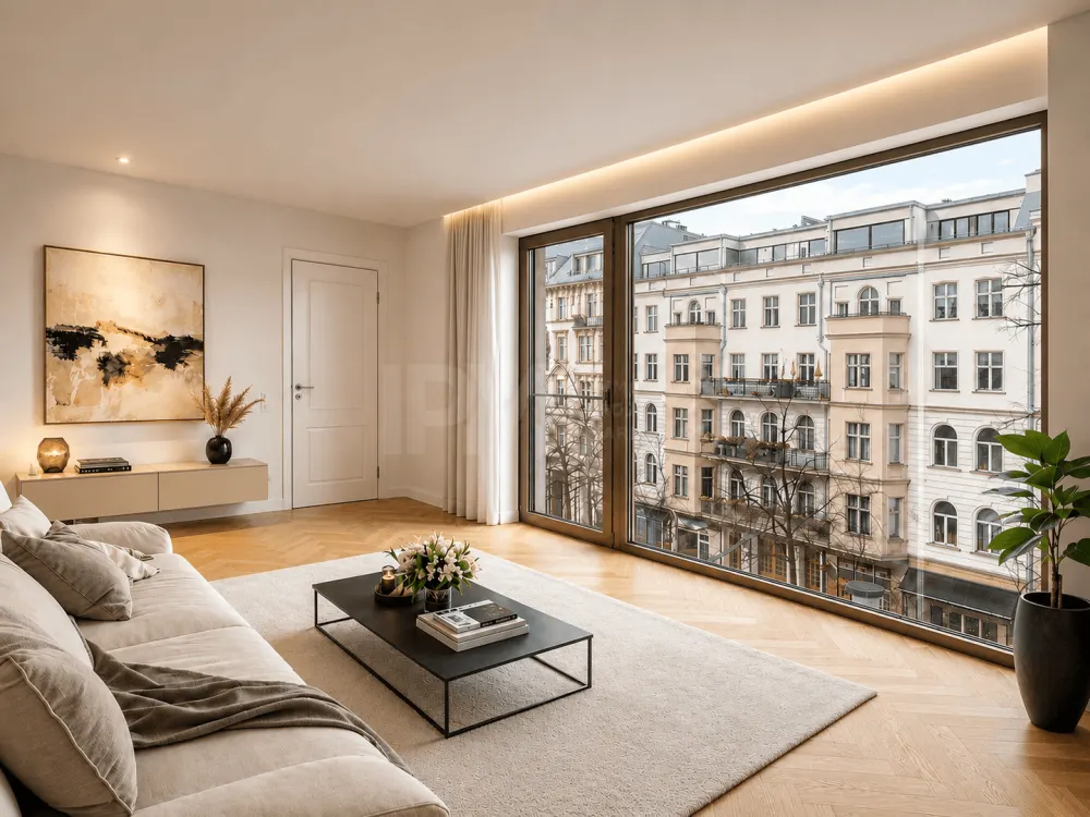 Lichtdurchflutete 2-Zimmer-Neubauwohnung in zentraler Lage von Berlin-Mitte