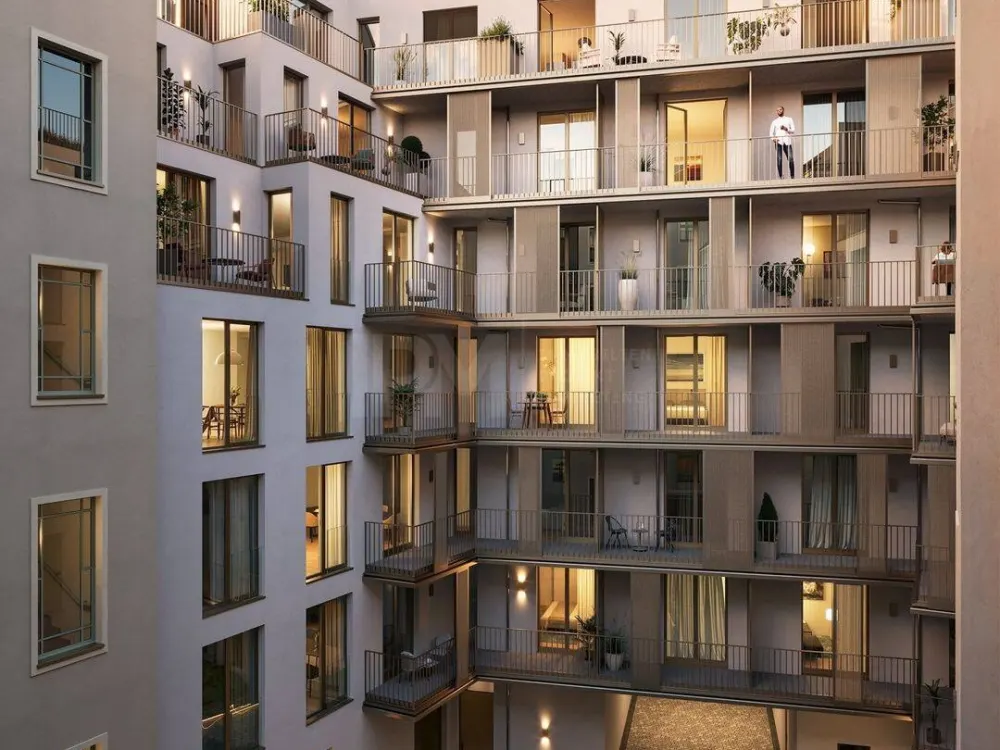 Lichtdurchflutete 2-Zimmer-Neubauwohnung in zentraler Lage von Berlin-Mitte