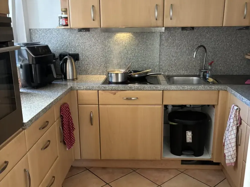 Alltagstaugliche 3-Zimmer-Wohnung mit Balkon in Sachsenhausen-Süd