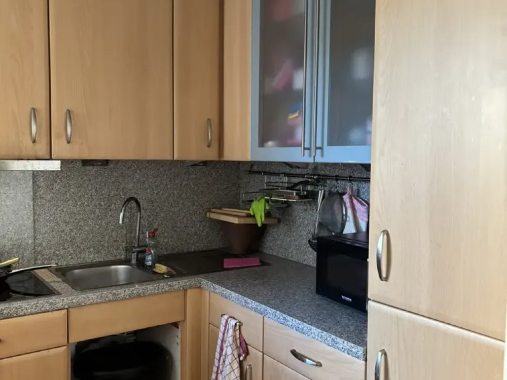 Alltagstaugliche 3-Zimmer-Wohnung mit Balkon in Sachsenhausen-Süd