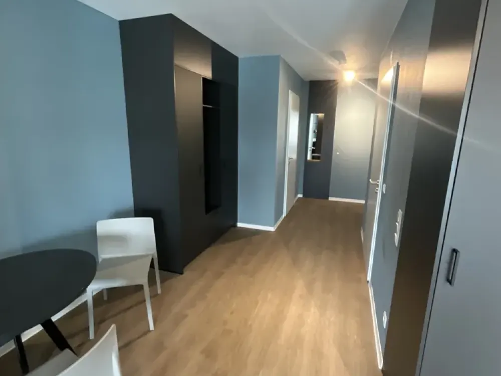 mio Suite Apartment: Vollmöbliertes 1-Zimmer-Apartment mit Designerküche, WLAN