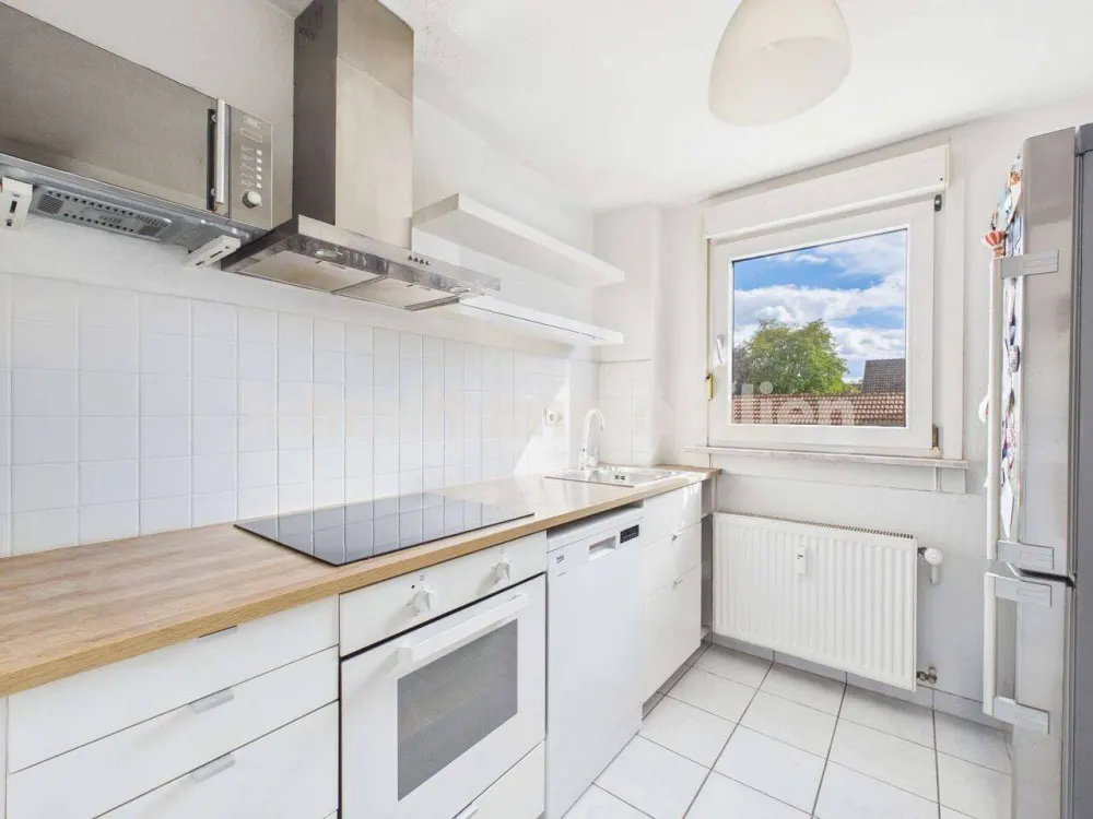 Wohnen im Dachgeschoss auf ca. 56 m² in Frankfurt-Griesheim