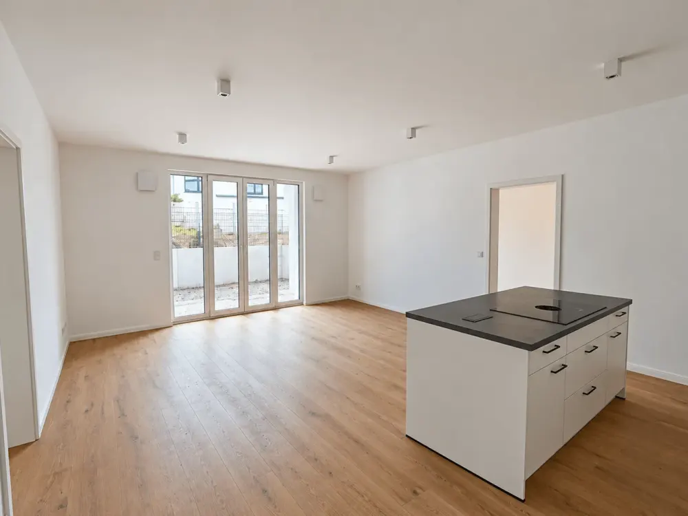 Arrive in Wellingsbüttel, New Build with 3 Rooms and Terrace