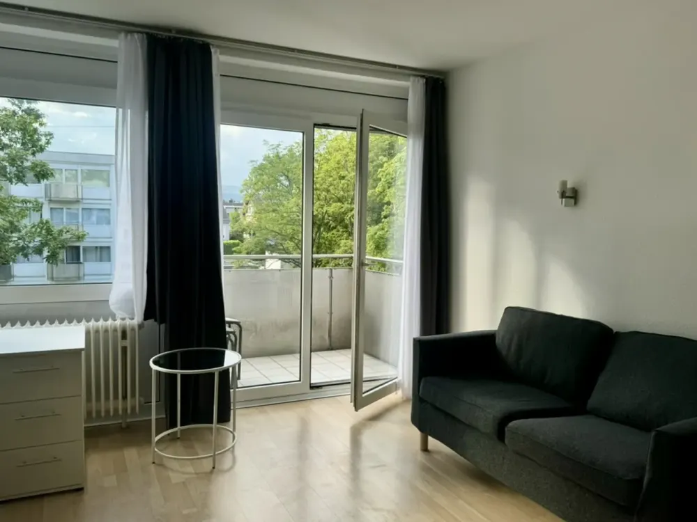 Vollmöblierte, modernisierte 1-Zimmer-Wohnung in Eschborn
