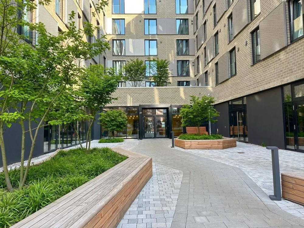 Voll möblierte Studentenwohnung mit Balkon zur Miete im COZY Hamburg - Wentzel Dr.