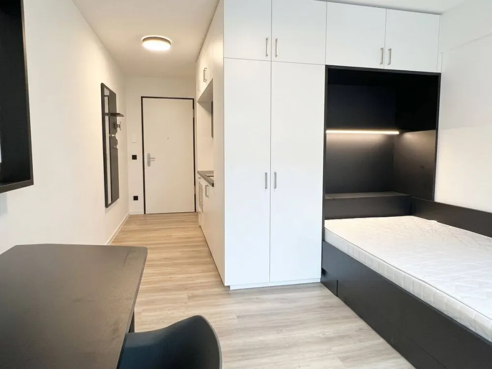 Voll möblierte Studentenwohnung mit Balkon zur Miete im COZY Hamburg - Wentzel Dr.