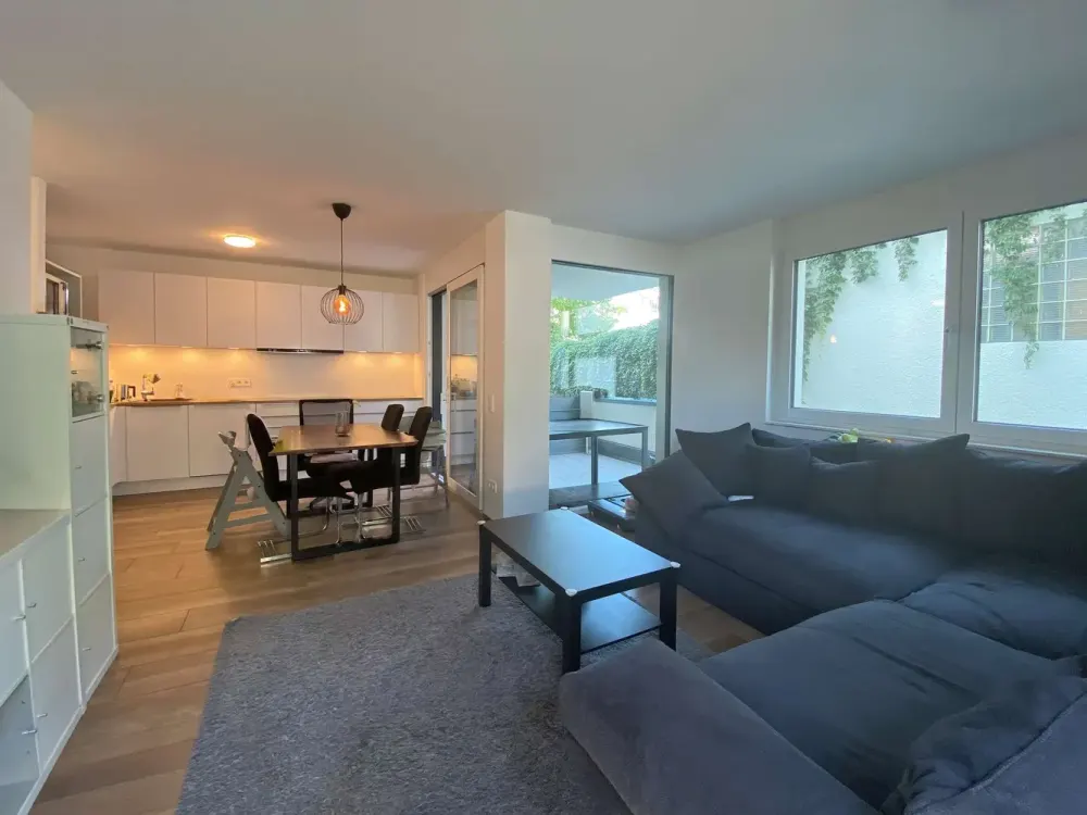 Moderne 3,5-Zimmer-Wohnung mit Garten in Kemnat zur Miete
