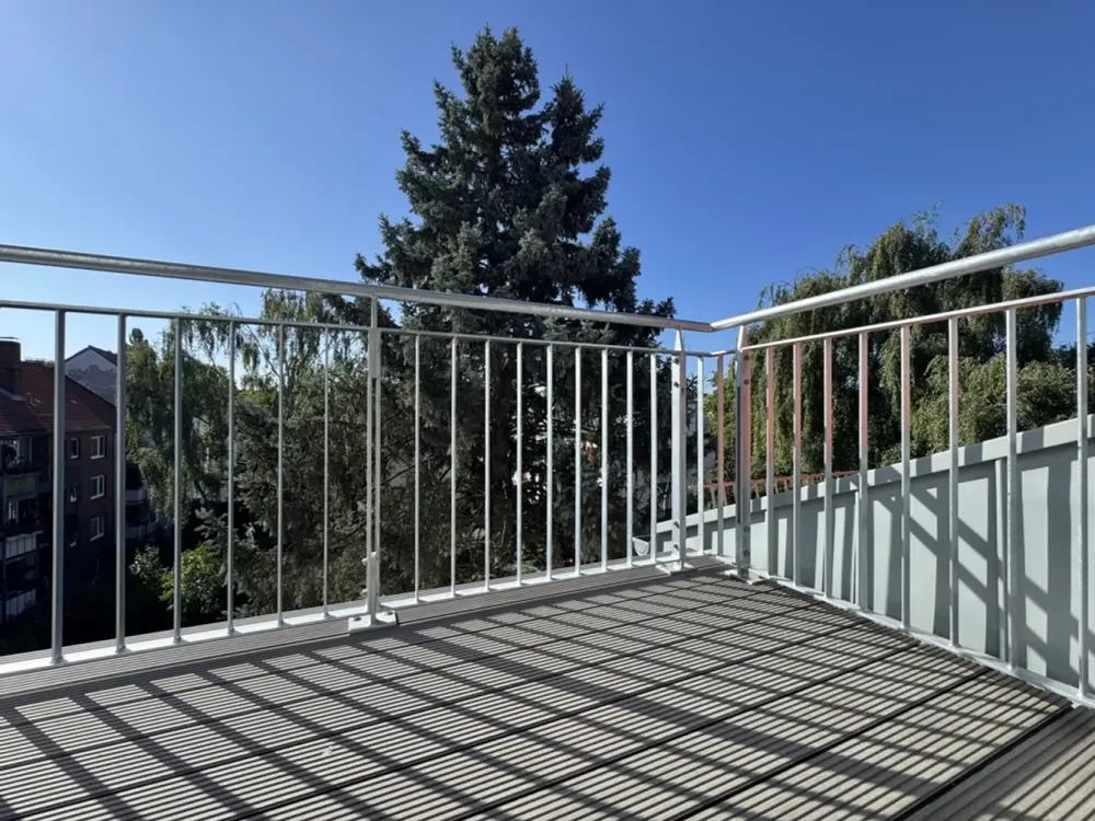 Sanierte 3-Zimmer-Wohnung mit Balkon in Eilbek!