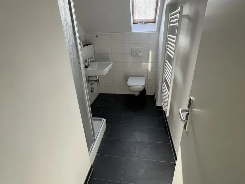 modern 3-room apartment with shower bath