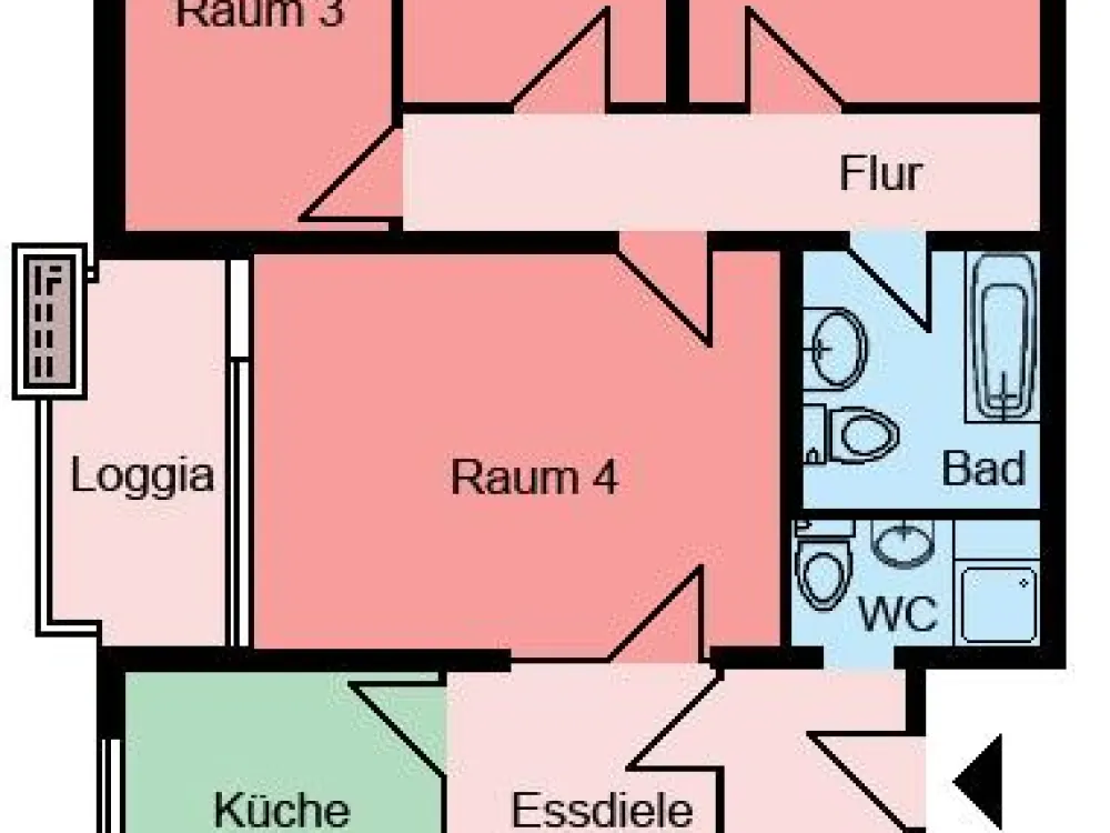 Ab Oktober frei! 4-Zimmer-Wohnung in Kamen Methler zu besichtigen