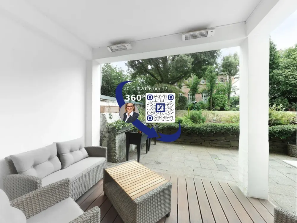 Helles, schickes, ruhiges vollmöblierte EG-Terrassenapartment @ Cecilienallee