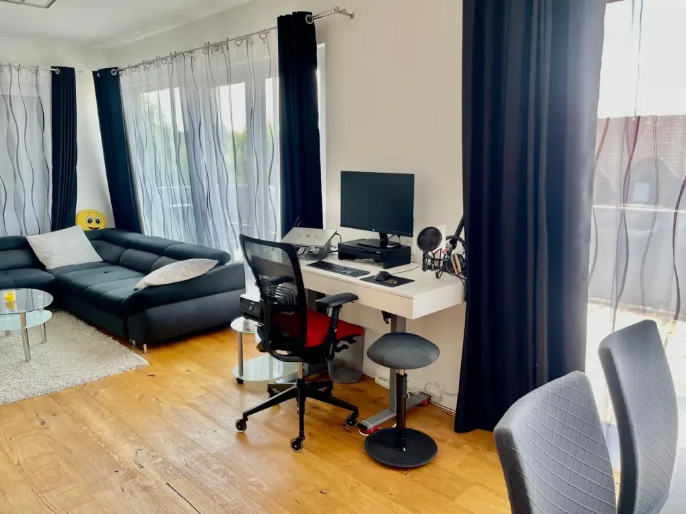 Penthouse-Perle in Offenbach: 3 Zimmer, 2 Bäder, 40 m² Dachterrasse