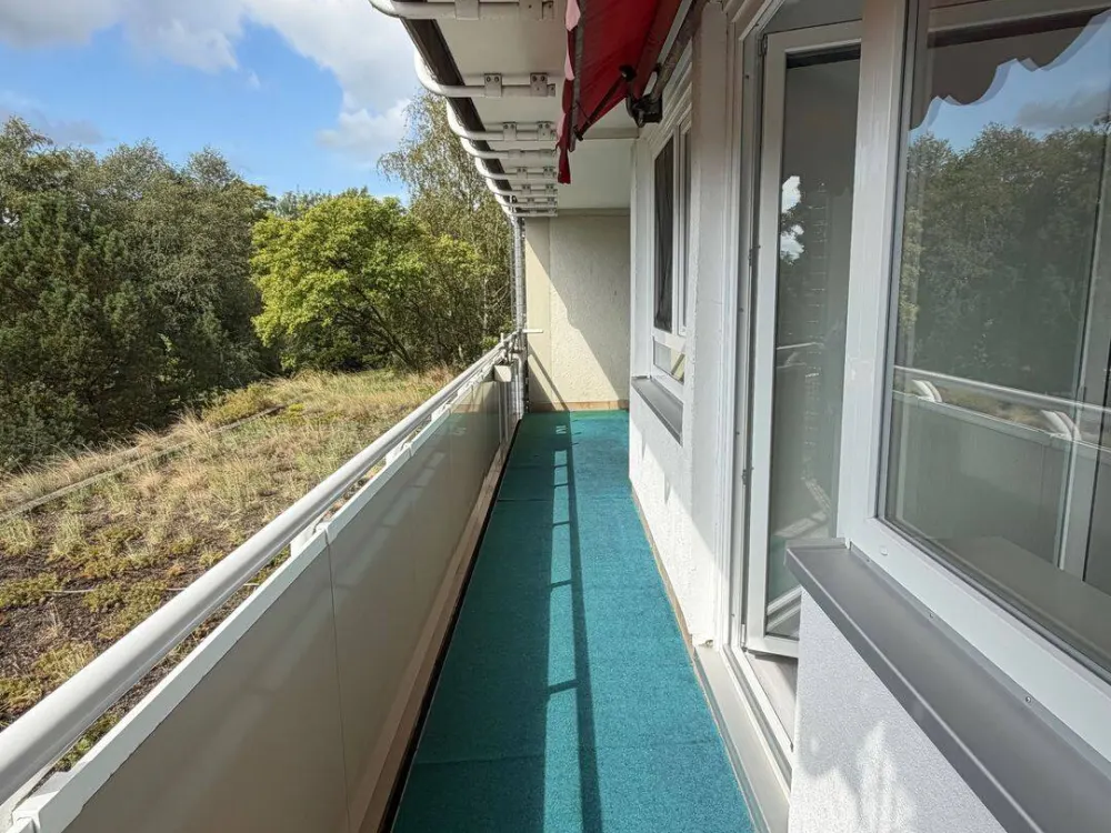 Großer Balkon mit Grünblick- Gepflegte 2ZKB Wohnung in Kassel-Wolfsanger