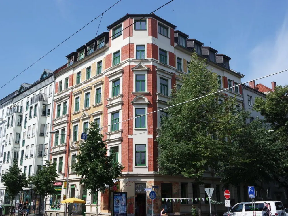 Schleussig - helle und günstige 2-Raumwohnung mit EBK im beliebten Leipziger Westen direkt am Park