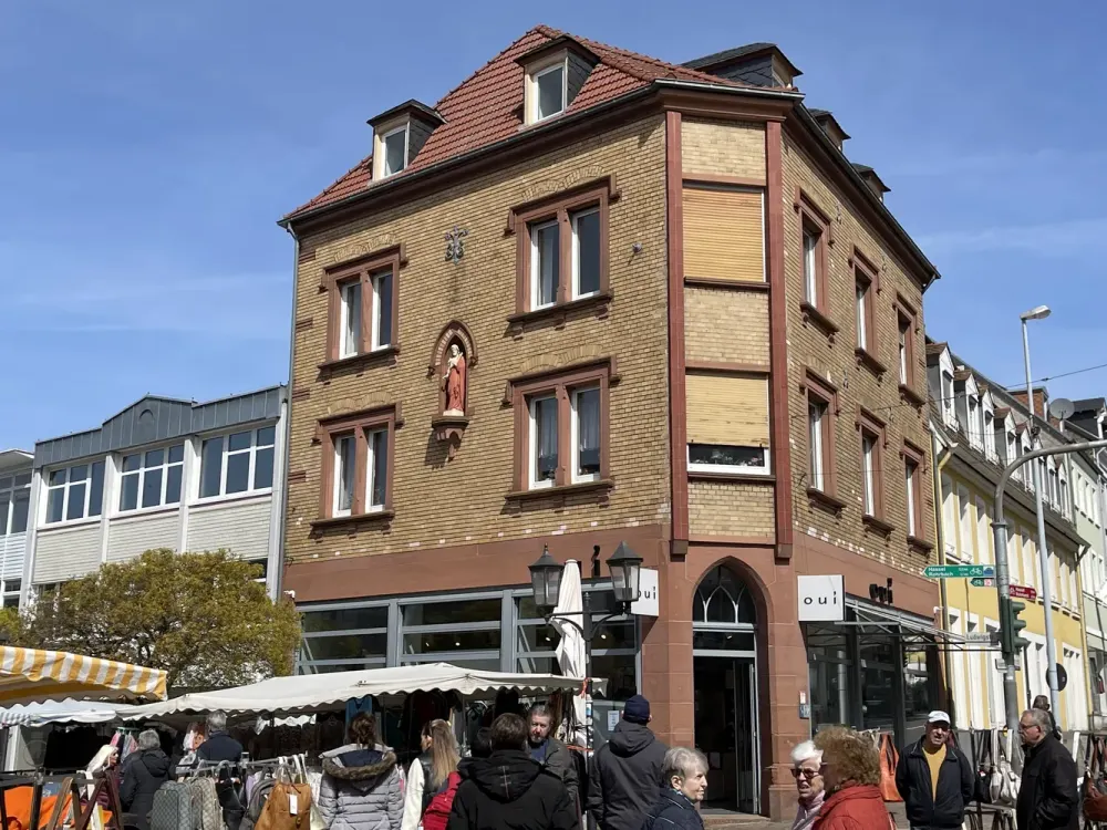 Wohnen in der Fußgängerzone in St. Ingbert