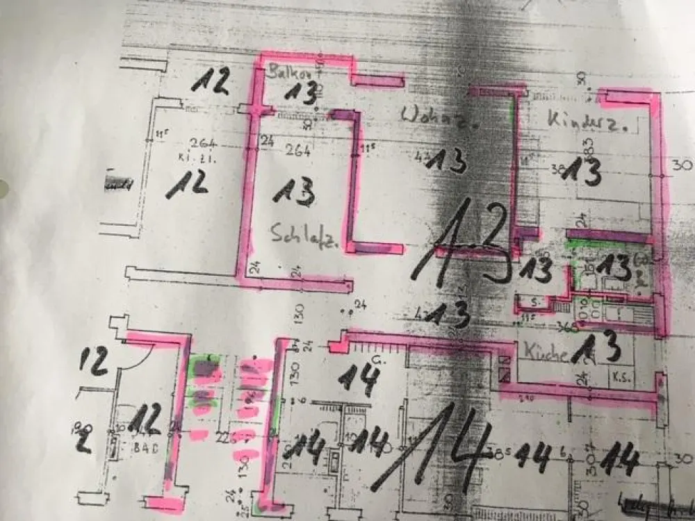 Freundliche, zentrale Wohnung (3ZKBB) im Vorderen Westen/KS