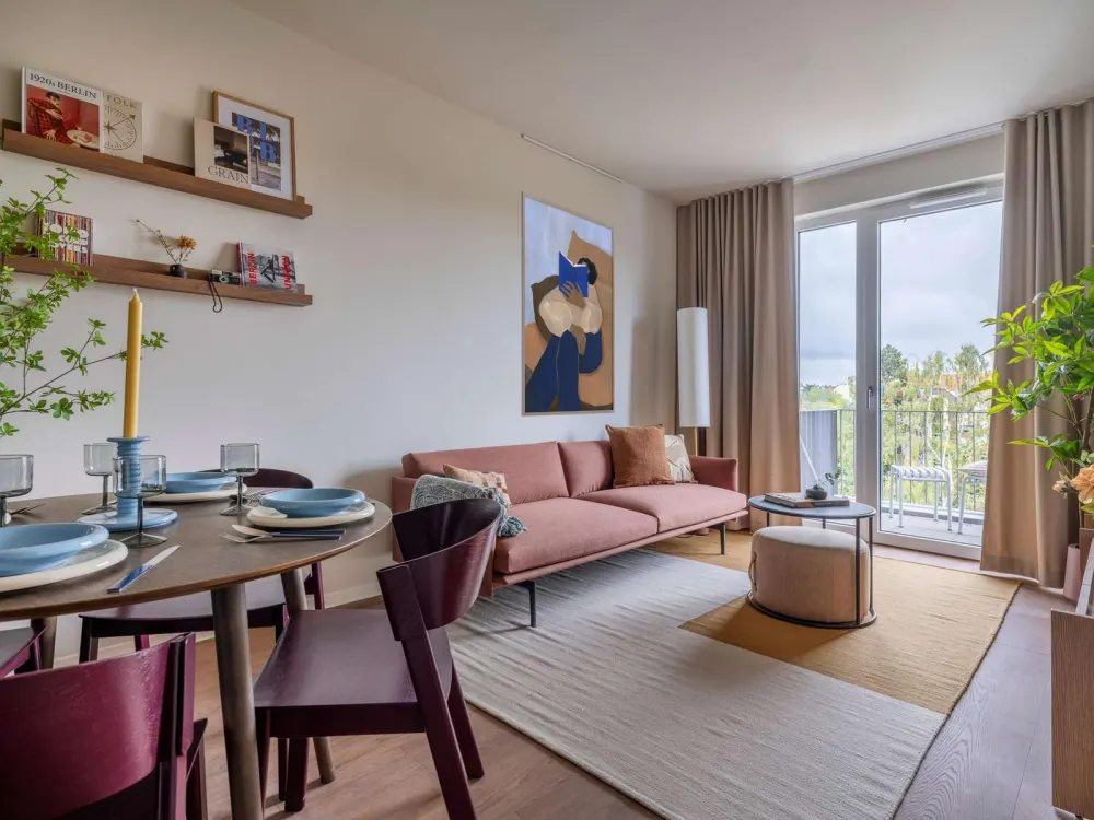 2-Zimmer Wohnungen mit exklusiven Gemeinschaftsflächen: Padelplatz, Fitness, Dachterrasse & mehr