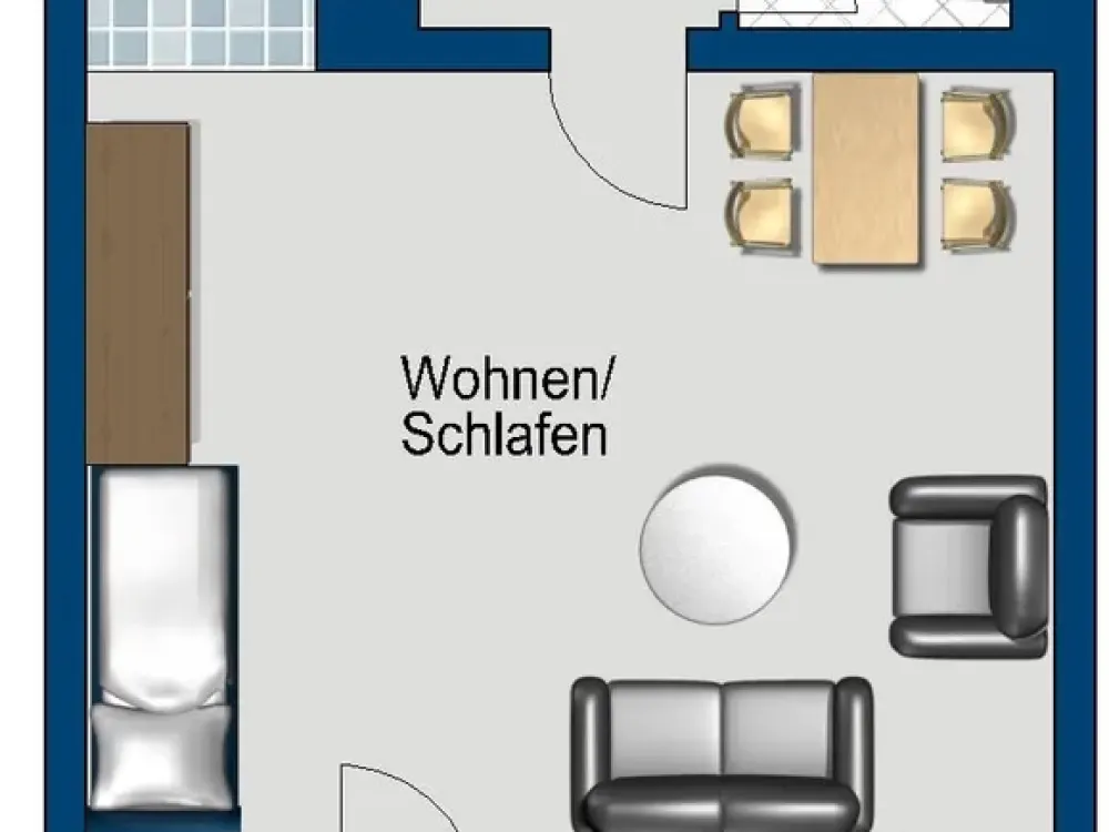Singles aufgepasst!! 1-Zimmer Appartment in Bockenheim