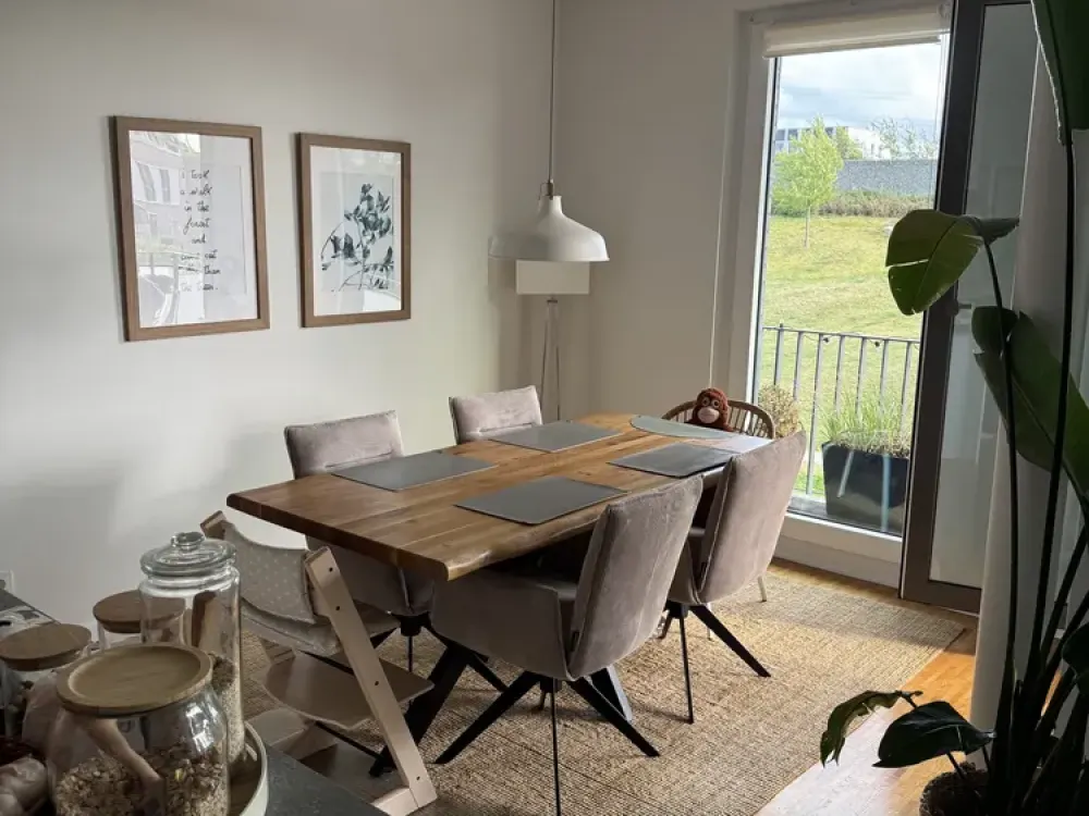 Schöne, helle 3-Zimmer-Wohnung mit Süd-Loggia in Groß Borstel/Eppendorf
