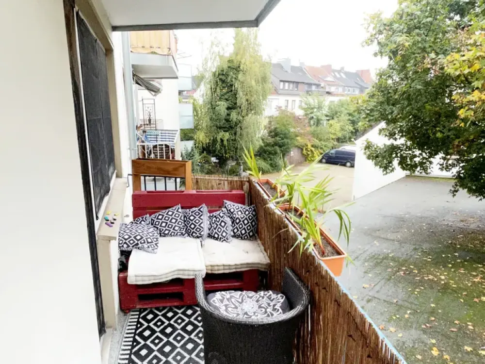 Schöne 2-Zimmer-Wohnung mit Balkon in Bremen