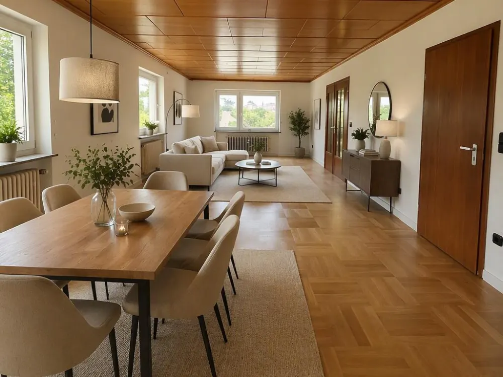 Erstbezug nach Sanierung: 4,5 Zimmer, Balkon, EBK & Einzelgarage