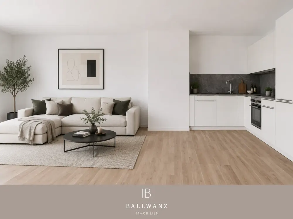 Gemütliche 2-Zimmer-Wohnung mit Sonnenbalkon