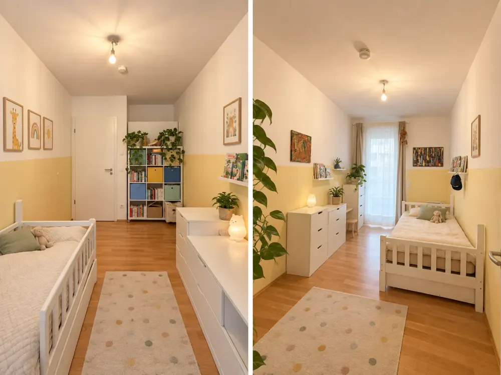 3 Zimmer Wohnung (für 2 Jahre / teilmöbliert)
