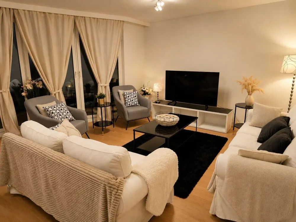 Elegant Fully Furnished Apartment in the Heart of Düsseldorf-Pempelfort
