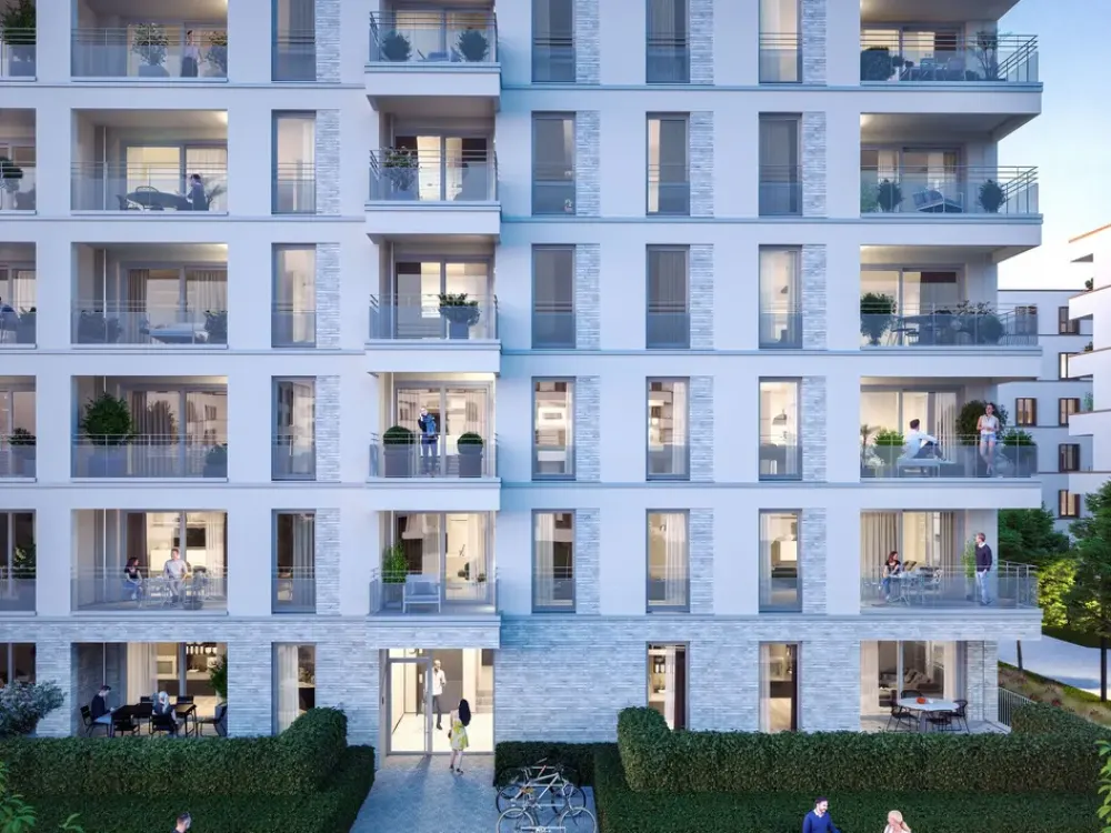 2-Room Apartment with Fitted Kitchen and High-Quality Features