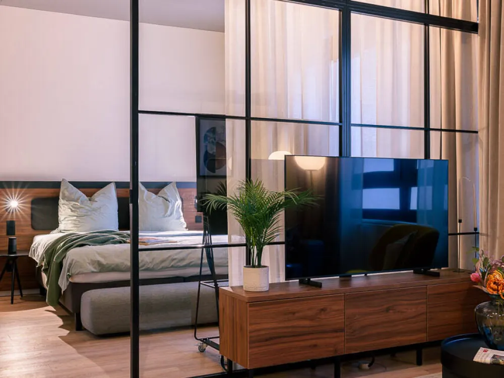 HAVENS LIVING: Kategorie Spacious, 1,5 Zimmer vollmöbliertes Apartment
