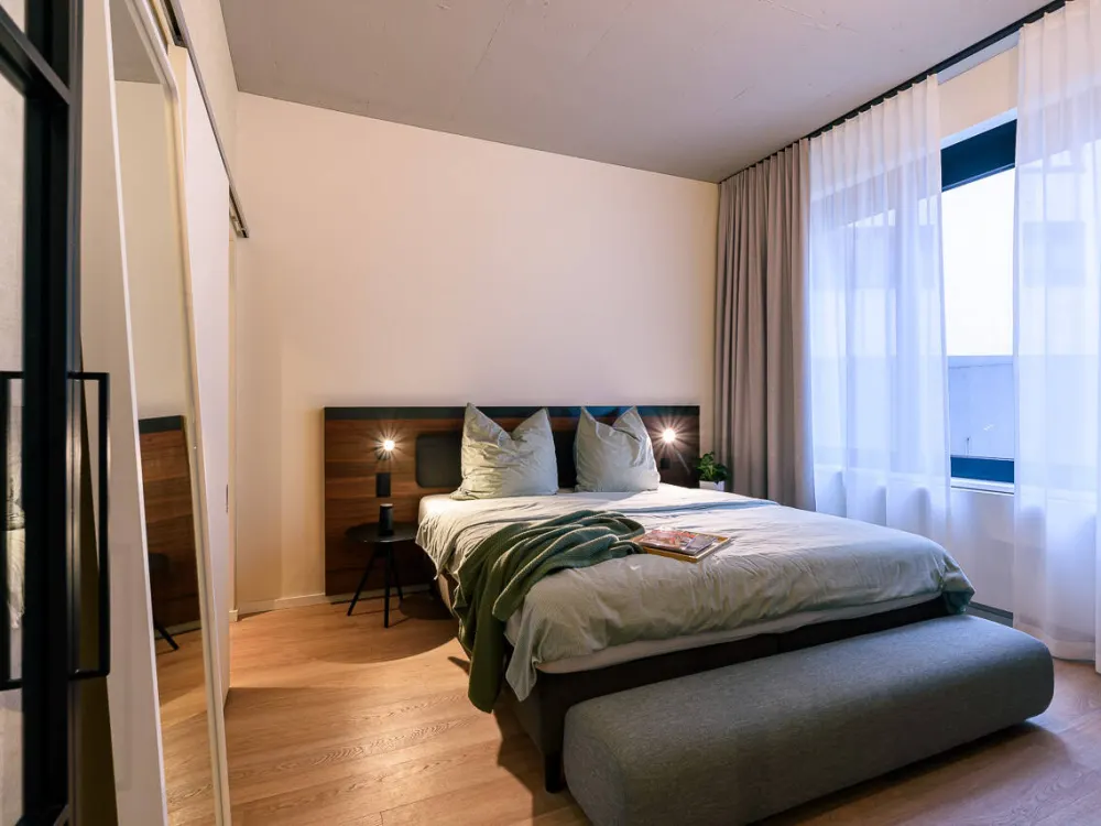 HAVENS LIVING: Kategorie Spacious, 1,5 Zimmer vollmöbliertes Apartment