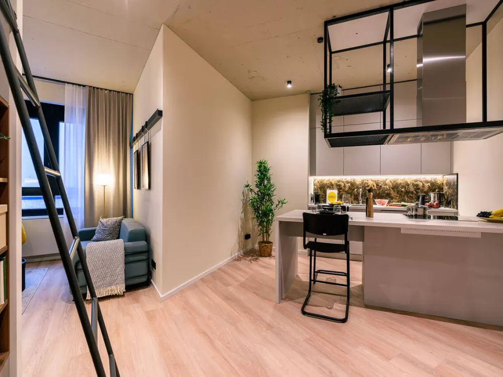 HAVENS LIVING: Kategorie Spacious, 1,5 Zimmer vollmöbliertes Apartment
