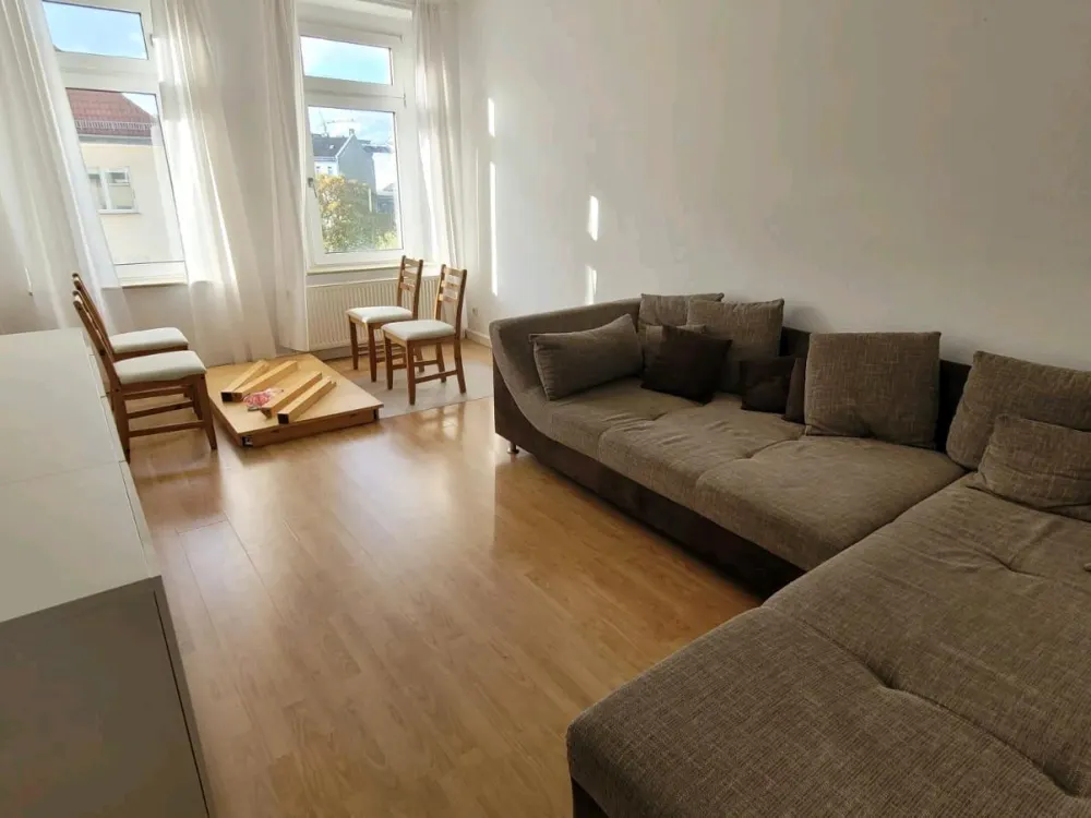 gemütliche naturnahe 2 Zimmer Wohnung mit Balkon - Gohlis Süd