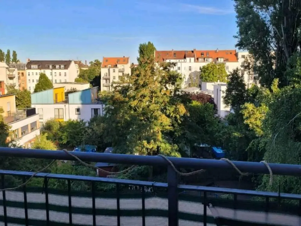gemütliche naturnahe 2 Zimmer Wohnung mit Balkon - Gohlis Süd