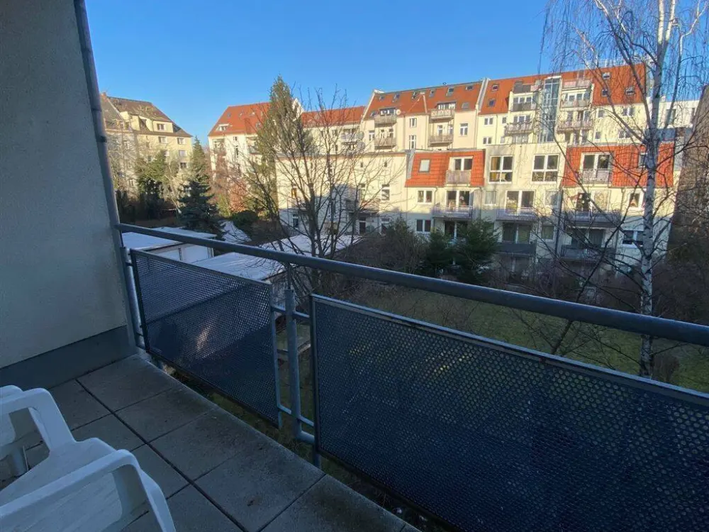 gemütliche 2-Raum Wohnung in Leipziger Südvorstadt mit Balkon zu vermieten