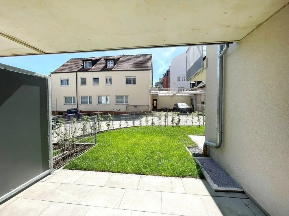 Lichtdurchflutete Terrassenwohnung mit eigenem Gartenanteil! *Neubau*