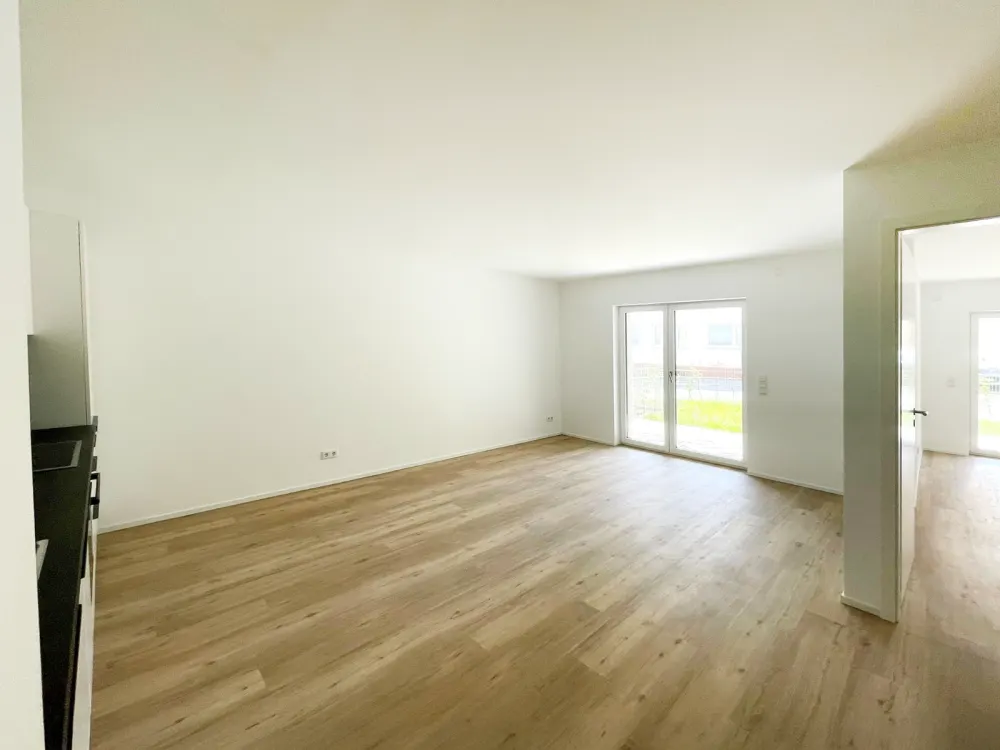 Lichtdurchflutete Terrassenwohnung mit eigenem Gartenanteil! *Neubau*