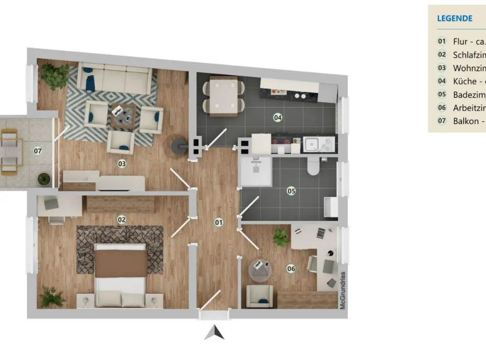 Gemütliche Wohnung nahe des Harkortsees!
