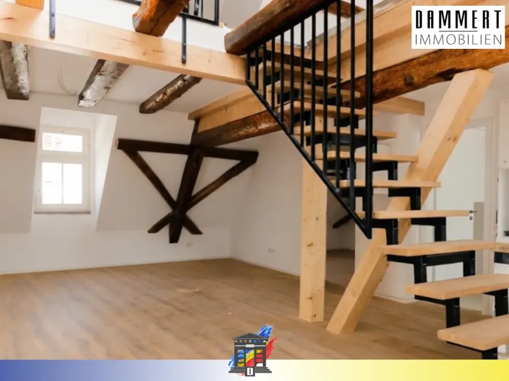 2,5-Zimmer-Maisonette Wohnung mit besonderem Wohngefühl