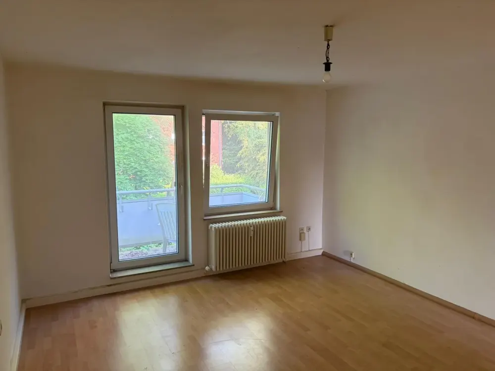 freie Wohnung bereit für neue Mieter