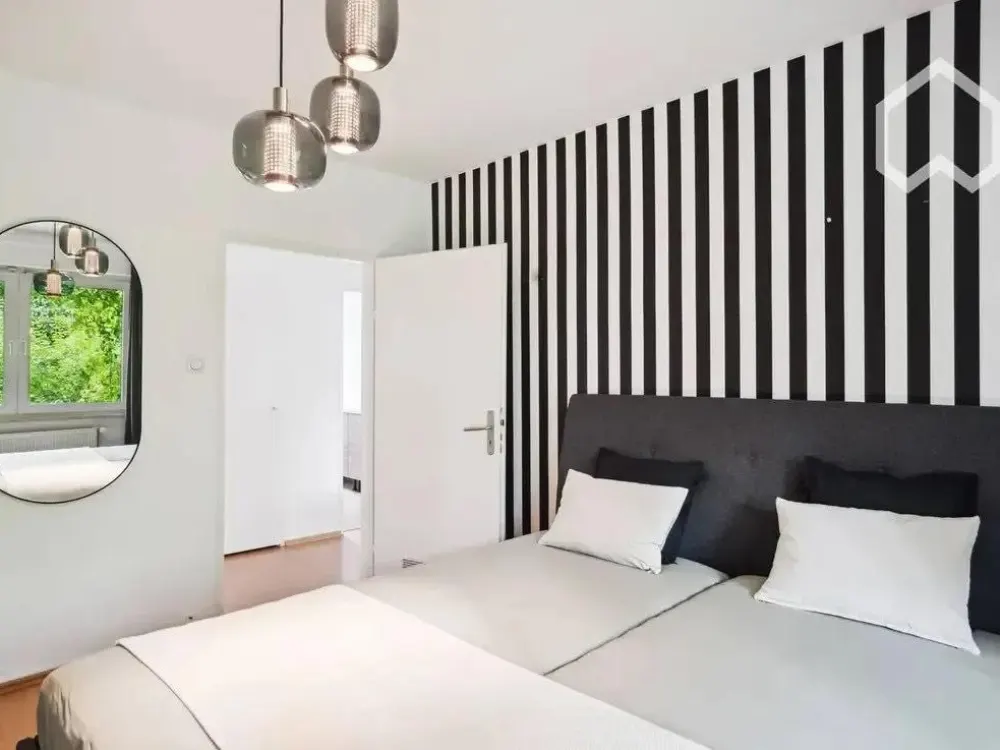 Schöne möbelierte 3-Zimmer Wohnung im Frankfurter Nordend