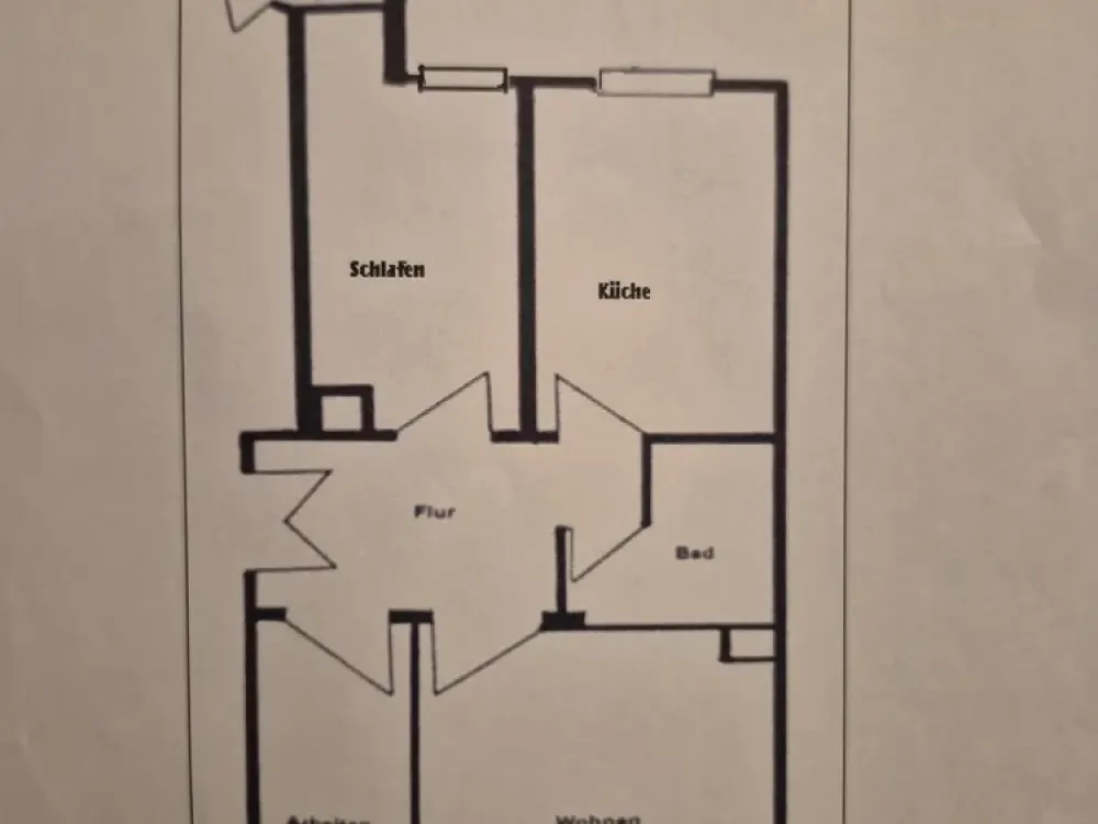 Zentrumnahe 2,5-Zimmer Wohnung in Leipzig Neustadt-Neuschönefeld