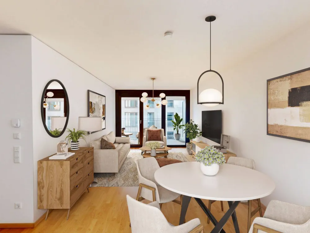 Urbanes Wohnen: 2 Zimmer mit Loggia in toller Lage